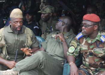 Quelques têtes d’affiche des Forces Nouvelle, rébellion ivoirienne.