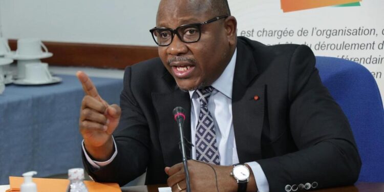 Coulibaly - Kuibiert, président de la CEI.