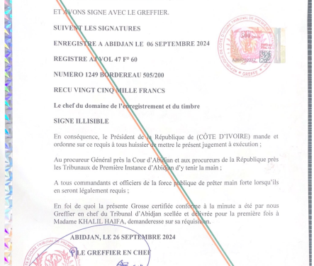 Williamsville Sodeci/ Déguerpissement inapproprié : LA JUSTICE ORDONNE L’ARRET DES TRAVAUX DU MARCHÉ A BOIS, CONDAMNE LE DISTRICT D&rsquo;ABIDJAN ET LA MAIRIE D&rsquo;ADJAMÉ