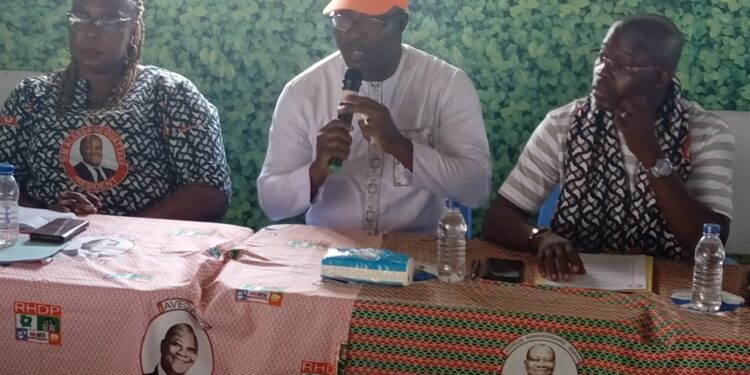 Présidentielles 2025/ Dally Olivier ( Cadre RHDP) à l’opposition : » Nous n’avons ni plan A ni plan B, le président Alassane Ouattara est le candidat du RHDP, un point, un trait, il n’y a pas de débats »