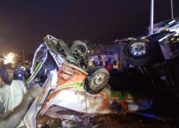 Route de Dabou / Grave accident de la circulation au carrefour SAPH (km 15) : Une collision entre un « Massa » et un camion SINOTRUK fait cinq (05) morts et onze (11) blessés