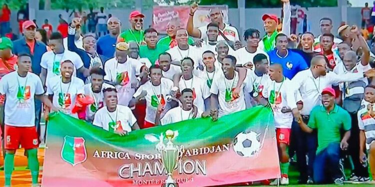 Ligue 2 : l’Africa Sports remonte dans le wagon inférieur