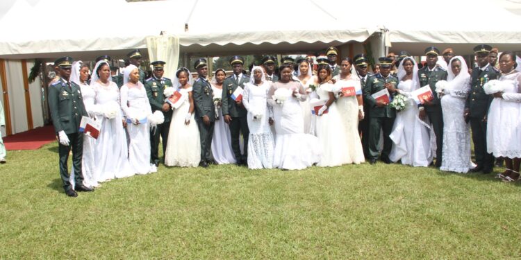 Célébration de mariage collectif de 280 militaires : Une promesse tenue par le Chef d’État-Major Général des Armées