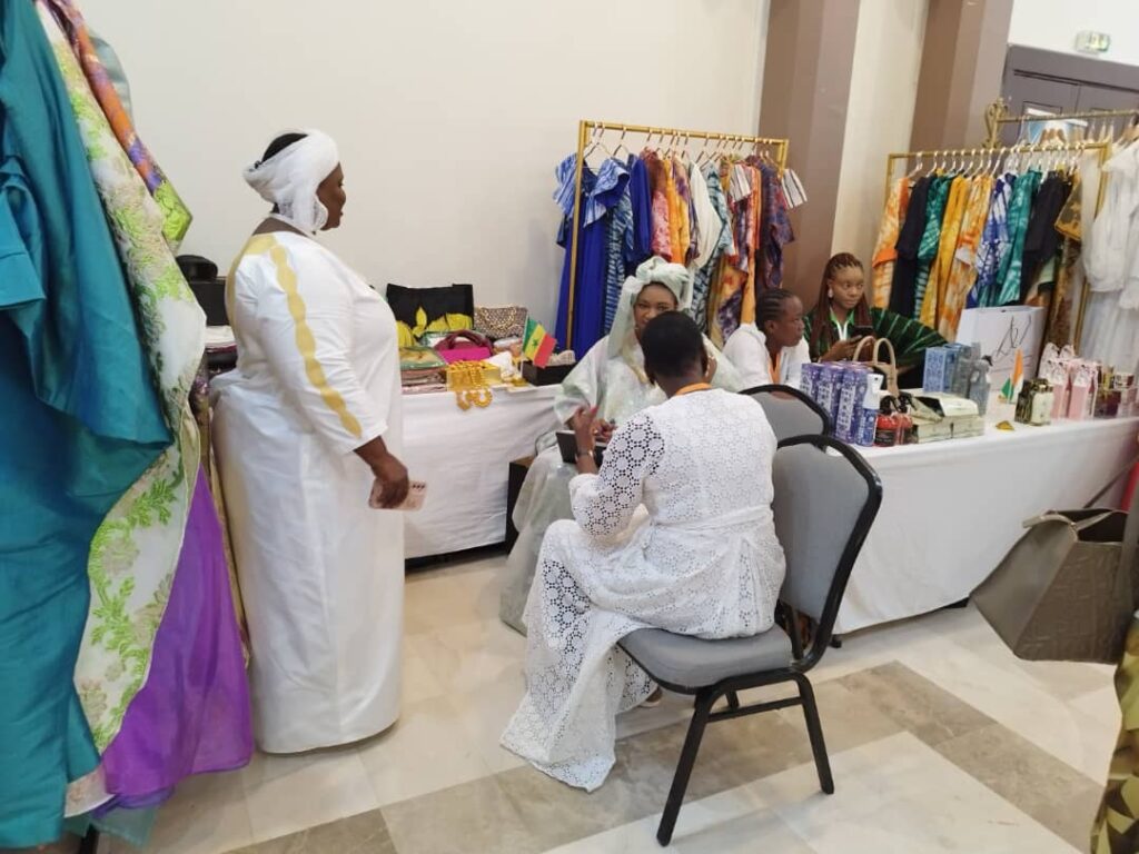 Une vue de quelques exposants.