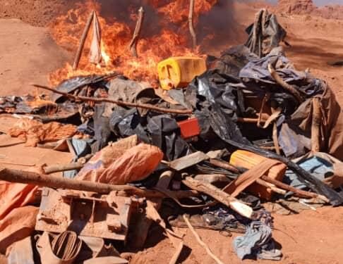 TENGRÉLA : UN SITE D’ORPAILLAGE ILLÉGAL DÉMANTELÉ