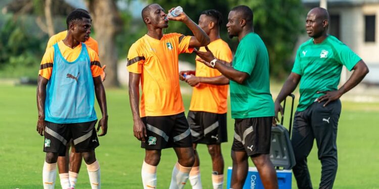 Eliminatoires CHAN 2024 : Sami Anba visite les Eléphants A’