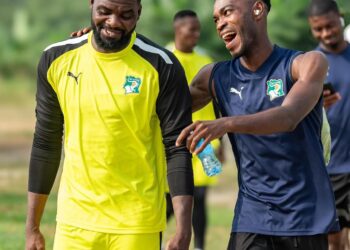 Eliminatoires CHAN 2023 : Les Eléphants locaux ont repris le boulotLa sélection nationale A&rsquo; a retrouvé, ce lundi 23 décembre 2024, la pelouse du Lycée Technique de Cocody, son camp d&rsquo;entraînement, 24 heures après la victoire face à son homologue du Burkina Faso (2-0), en éliminatoires du CHAN 2024,tous les 25 joueurs ont répondu présents.