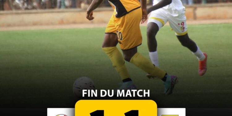 Ligue 1: l&rsquo;Asec a échappé au piège du COK.