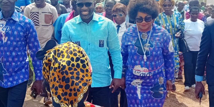Tournée de Blé Goudé dans le Gôh/Mission réussie pour Tiama Ange