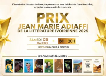 Le Prix Jean-Marie Adiaffi de la Littérature Ivoirienne : Le Lauréat Révélé le 3 Mai 2025