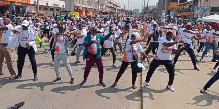 Pour préserver la cohésion sociale en Côte d’Ivoire / Adjamé éduque les populations par le Sport