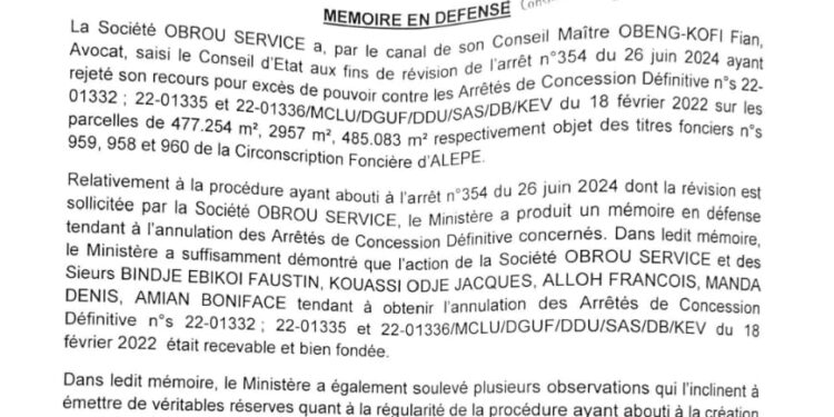 Conflit foncier à Grand-Bassam / Les populations de Motobé refusent d’être spoliées de leurs terres
