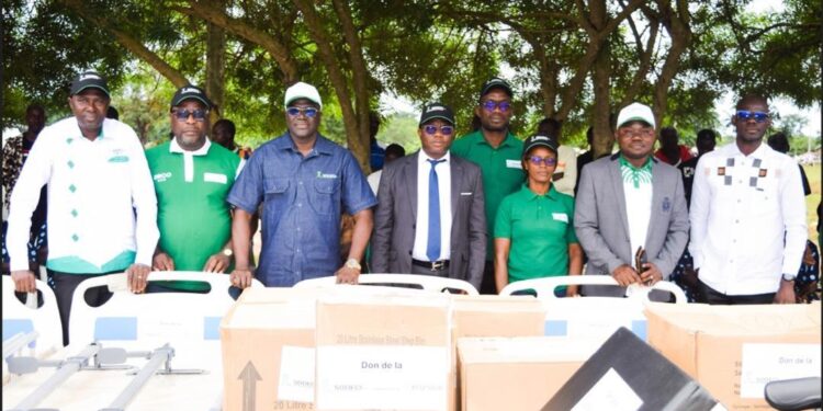 Séguéla / La Sodeci et la fondation Eranove équipent le centre de santé de Soba-Banandjé