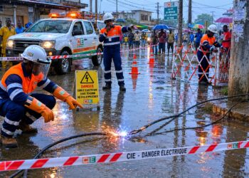 Saison des pluies et prévention : La CIE appelle à la vigilance face aux risques électriques